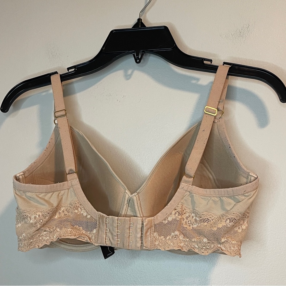 Natori Beige Lace Bra 34F - Picture 4 of 6